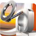 LISEN Airplane Travel Essentials Easter Gifts for Teens Women Phone Holder for MagSafe Phone Travel Accessories Gadgets for Men Cruise Must Haves Spring Break Essentials 2026 Valentines Day Gifts Her (Silver)