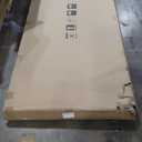 BARNSMITH 60 x 80 Inches Mirrored Closet Door, One Side Mirror with Top & Bottom Track Kits, 2-Panels Steel Frame Sliding Mirror Closet Door, Easy to Install