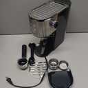 KRUPS Stainless Steel Espresso Machine: 15-Bar Pump Pressure, Milk Frother for Cappuccino and Latte, Fast Pre-Heat, 2-Cup Capacity, Cup Warmer, Easy Cleaning, 1350W, Silver