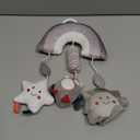 Nursery Crib Mobile Crib Rattles Hanging Wind Chime Bed Bell Toy for Boys Newborn Girls, 39cmx20cm