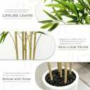 Fake Bamboo Tree,6FT Artificial Plants for Home Office Decor