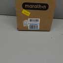 Marathon 00026 Flat Free 2.80/2.50-4 Tire and Wheel Assembly, 3 Centered Hub, 1/2 Ball Bearings, Replacement Tire for Casters, Utility Carts and Other Equipment, Easy Install Assembly