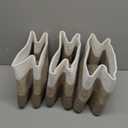 OIAHOMY Storage Basket, Woven Baskets for Storage, Cotton Rope Basket for toys, Towel Baskets for Bathroom - Pack of 3, Gradient Yellow (3 pcs-13x9.9x8.7)