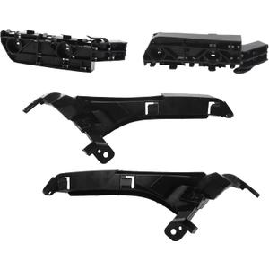 Dasbecan 4Pcs Headlight Mounting & Front Bumper Bracket Kit Compatible with 2007-2011 Honda CRV Replace# 71140-SXS-A00, 71193-SWA-003, 71190-SXS-A00, 71198-SWA-003