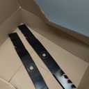 SuperDi 2-Pack Z335M Z345R Z335E Mulching Blades Replacement for John Deere 42" Mower Z TRAK Mower M170642 Z345R X330 X350 X354 X370 X380 UC22008