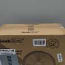 Geek Aire 12" Portable Battery Operated Fan with Metal Blade, 360 Vertical Tilt, 24h Run Time Cordless Fan for Camping Travel Tent Hurricane Home