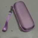 AGPTEK Carrying Case, EVA Zipper Carrying Hard Case Cover for Digital Voice Recorders, MP3 Players, Storage Holder for 3D Printing Pen, USB Cable, Earphones, Memory Cards, U Disk, Purple