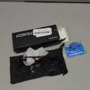 FEISEDY Blue Light Blocking Glasses Fake Nerd Clear Square Computer Lightweight Pilot Glasses Frame Oversized B2866