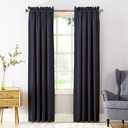 Sun Zero Barrow Energy Efficient Rod Pocket Curtain Panel Pair