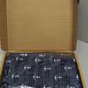 Amazon Basics Kid's Soft Easy-Wash Lightweight Microfiber 3-Piece Sheet Set, Twin, White Anchors, Printed (Pack of 4)