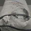 Vision Home Natural Pinch Pleated Full Blackout Curtains Linen Blended Room Darkening Window Curtains 95 inch for Living Room Bedroom Thermal Insulated Pinch Pleat Drapes with Hooks 2 Panel 40"Wx95"L