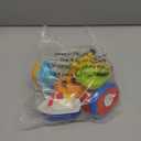 Bathtub Floating Bath Toys(6PCS),Baby Soft Bath Time Boat Toys,Bathtub Learning Water Toys and Bathroom Toys for Toddlers