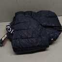 Tommy Hilfiger Men's Midweight Sherpa Lined Hooded Water Resistant Puffer Jacket (Small, Tommy Logo Tech Navy)