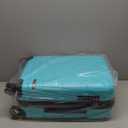 VANKEAN Carry On Luggage with Spinner Wheels & TSA Lock, Expandable Fashionable Hard Shell Suitcase airline approved20 Inch Carry-OnLake Blue