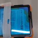 HXCASEAC Case for Samsung Galaxy Tab A9/A11 8.7 Inch, Protective with Screen Protector/Hand Strap/Pen Holder, Shockproof Samsung A9 A11 Tablet Case 8.7'' (SM-X110 SM-X115 SM-X130 SM-X133) - Orange