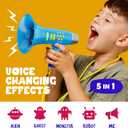 Mini Explorer Voice Changer for Kids - Gifts for Kids - Voice Changing Device for Boys & Girls Ages 3-8+ Olds Birthday Gifts for 3, 4, 5, 7, 8 Year Old Boy - Toys Gift Ideas for Kid, Toddler