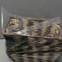 Paper Rope Storage Baskets for Shelves Organizing, Small Hand Woven Wicker Organizer Basket with Handle for Bathroom Toilet Paper Storage, Beige and Brown, 3-Pack