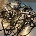 70FT LED Outdoor String Lights with Remote, One Continuous Strand Patio Lights with 24+1 Shatterproof S11 Bulbs, Dimmable 2200K Warm White, Timer & 3 Modes, Low Voltage for Backyard Garden