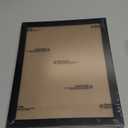 Black and White Bathroom Pictures Wall Decor, Funny Black Cat Sitting on Toliet Reading Newspaper Funny Bathroom Wall Art, Framed Animal Canvas Print Artwork for Room Decor,8''x10'',Framed