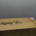 Safly Fun Gymnastics Bar with Mat for Kids 3-9, Foldable & Adjustable 35"-51", Supports 142Lbs with Pad, Easy to Assemble, Gymnastics Equipment for Indoor/ Outdoor Training