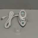 BEAUTURAL Mini Travel Steam Iron for Clothes with Dual Voltage, Temperature Control, Non-Stick Soleplate and Cord Storage, Ideal for Sewing, Quilting and Handcraft (White)