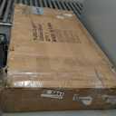 Jocoevol Round Dining Table for 4, Kitchen Dining Room Circle Dinner Pedestal Table,Space Saving Wood Kitchen & Dining Room Furniture (Vintage, 42In)