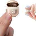 Yihou Invisible Small Mini Sleep Earbuds Headphones Wireless Bluetooth Comfortable Tiny Sleeping Smallest Low Profile Micro Discreet Hidden Kids Earbuds Ear Buds for Small Ear Canals Women Work