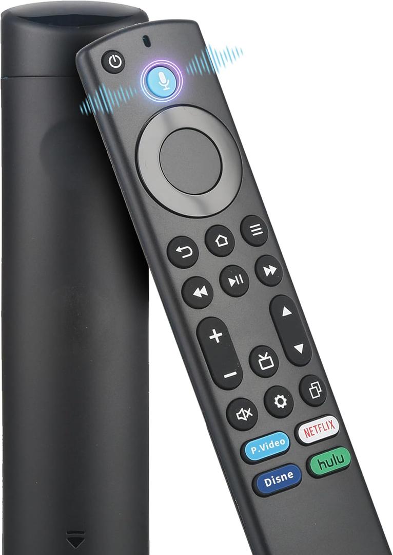 Replacement Voice Remote for TV-Stick, Compatible with Insignia Toshiba TCL Smart TVs(1st/2nd/3rd Gen) TV Controller