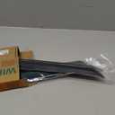 Tape-On Windows Visor 4-Piece for 2020-2024 Ford Explorer Rain Guards Shield Shade Smoke (black)