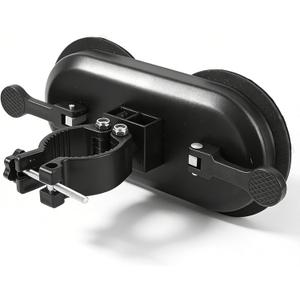 Yosoo Health Gear Massage Gun Holder Wall Mount Suction Cup Hand Massage Gun Mount, Stable Strong Vacuum Suction Cup Massage Gun Holder for Self Massage, Aluminium Alloy