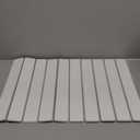 Revid Foldable Stone Bath Mats for Bathroom, 24"(L)16"(W) Diatomaceous Earth Bath Mat, Non-Slip Quick Dry Stone Mat, White