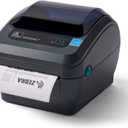 ZEBRA GX420d Direct Thermal Desktop Printer Print Width of 4 in USB Serial and Ethernet Port Connectivity GX42-202410-000