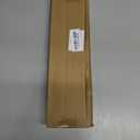 Abiglifty Sliding Door Security Bar, 17-50 Inch Adjustable Heavy Duty Sliding Glass Door Security bar with Rubber Tips for Windows, Home, Apartment & Travel (White)