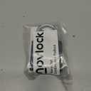 Combination Lock for Outdoor & Indoor | Heavy Duty, Weatherproof, 4-Digit Security | Padlock for Lockers, Gates, Fences, Sheds, Storage | 1-Pack, Black