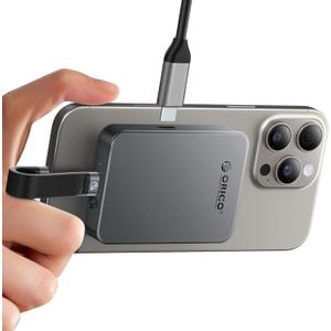 ORICO 1TB Magnetic SSD, PD100W Charging, 4K ProRes HDR, 1000MB/s USB 3.2, Portable External Drive for iPhone 16/15, Laptops, Tablets - Aluminum Alloy, Drop Resistant - K10