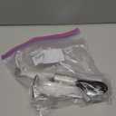 Bonsenkitchen Rechargeable Milk Frother with Stand, 3-Speed Handheld Coffee Frother, Dual Spring Whisk Electric Hand Frother Wand Drink Mixer for Matcha Lattes Cappuccino, Kitchen Gifts (Silver)