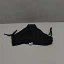 Daci Women Mid Waist Bikini Bottoms - Full Coverage Swim Bathing Suit Bottom Side Tied Swimsuit Bottoms (Small, Black)