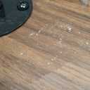 Round Small Side Table, Adjustable-Height Drink Table, Pedestal Martini Stand, Weighted Base Cocktail Table Accent Nightstand for Living Room, Bedroom, Bathroom, Office, Walnut (11.8"D x 11.8"W x 30"H)