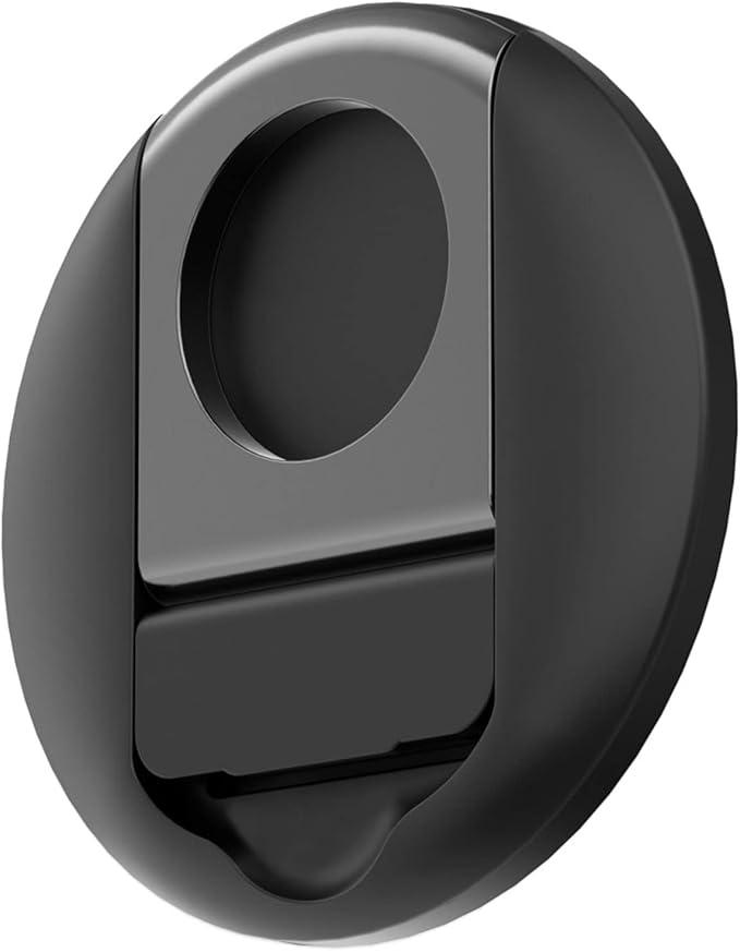 JAGTRADE Fit for Phone 14/13 Continuity Camera Mount Magnetic Cell Phone Finger Holder Removable Cellphone Metal Buckle, 6x6x0.7cm, Black