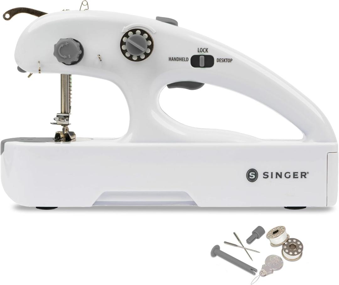 SINGER Stitch Quick + Portable Cordless Mending Machine Bundles (Two Thread Stitch Quick +)