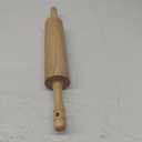 KARRYOUNG Rubber Wood Rolling Pin for Baking, Kitchen Dough Roller With Handles, Rodillo Para Masa, Rolling Pin for Dough, Pizza,Bread, Fondant & Tortilla