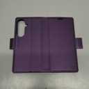 for Samsung Galaxy S26 Case Wallet with RFID Blocking Card Holder, PU Leather Kickstand Protective Flip Phone Cover Fit for Galaxy S26 6.3", Purple