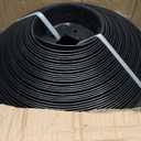 Garden Edging, Lawn Edging, Landscape Edging Kit, Lawn Striping Kit, Plastic Edging for Landscaping, Pe 40M Garden Border with Spikes for Lawn Flower Bed Grass Yard (Black)