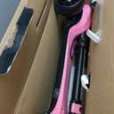 24V Electric Scooter for Kids w/150W Powerful Motor, Thumb Throttle, LCD Screen, Bluetooth, Light-Up Stem Deck & Wheels, 3 Adjustable Heights, 5MPH Safe Speed, 3 Wheel Electric Scooter for Kids
