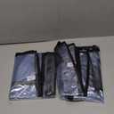 T Tersely ,2 Pieces Luggage Cover Protectors, for 20 24 inch luggage Clear PVC Suitcase Cover Set,Waterproof Suitcase Protective Covers for Tsa Approved for Travel