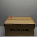 RIZZARI Stainless Steel Cat Litter Box, Leak Proof Litter Box with High Edges, Large Odorless Litter Pan with for Small to Large Cats (Beige)