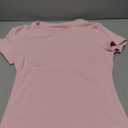 Trendy Queen Womens Basic T Shirts Summer Tops 2025 Short Sleeve Crop Tops Slim Fit Gym Workout Y2k Clothes, SIZE S