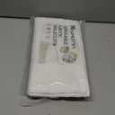 NACHLYNN 6 Pack Disposable Plastic Tablecloths 54 x 108 Inch White Rectangle Table Cover for Holiday Party Engagement Weddings Baptism Birthday Decoration