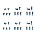 Ohhunt Screw Set 30 Pcs for Mount and Plates Include #6-48 Screw and #8-40 Screw in 6mm/8mm/10mm Length 5 in Each Set T15 Torx (Oval Head)