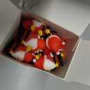 30 PCS Glow in Dark Christmas Mini Gnomes Figurines Bulk Luminous Santa Miniature Ornaments Hide and Seek Small Santa Statues Decor Christmas Mini Gifts Xmas Tree Home Craft Party Decoration